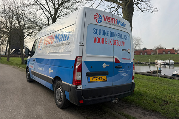 VentiMain ventilatieonderhoud reiniging afzuiging - service auto